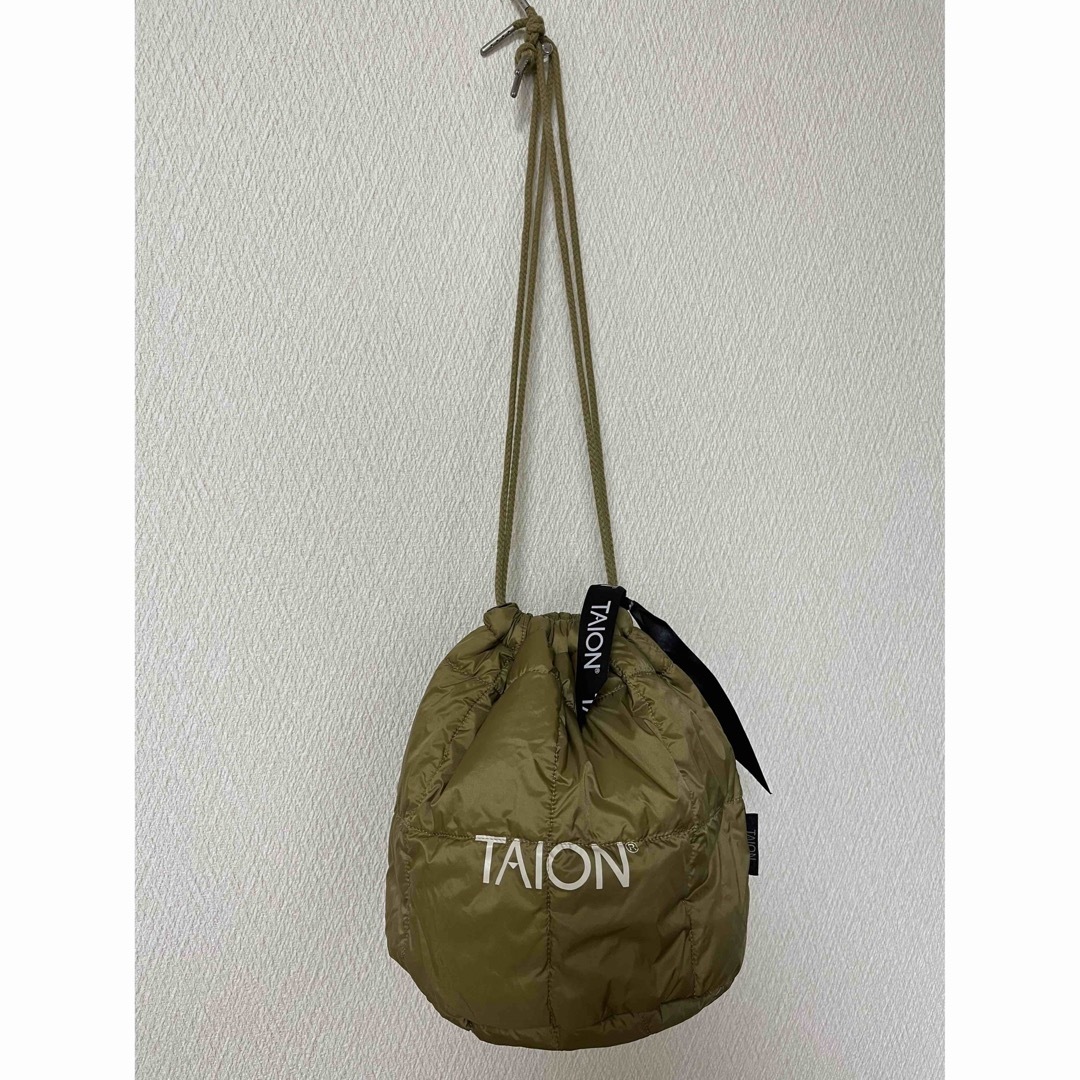 TAION(タイオン)の【TAION】巾着バッグ ハンドメイドのファッション小物(バッグ)の商品写真