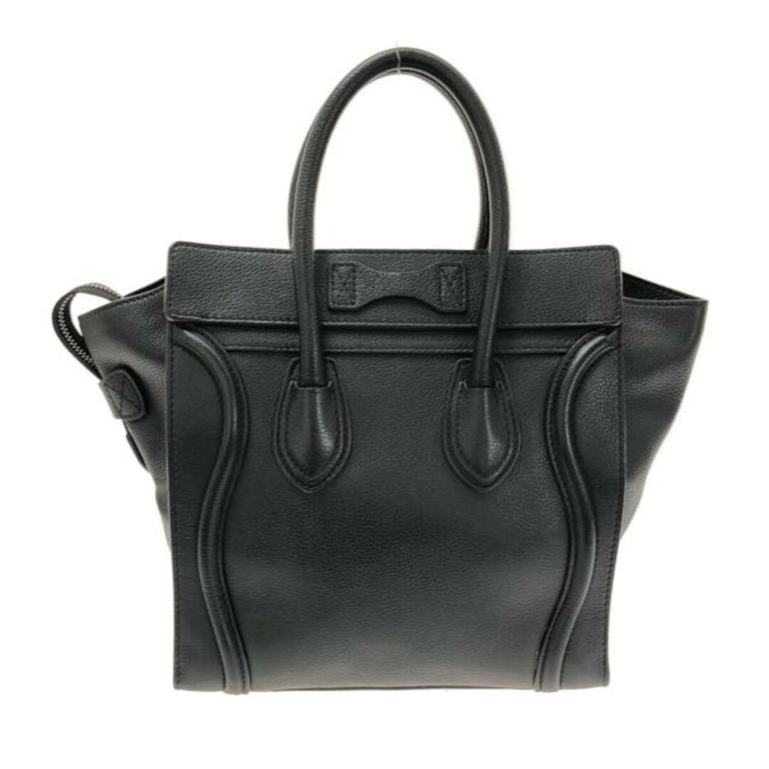 CELINE(セリーヌ) ハンドバッグ 黒 レザー