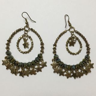 コキュ(COCUE)のエキゾチック フープピアス(ピアス)