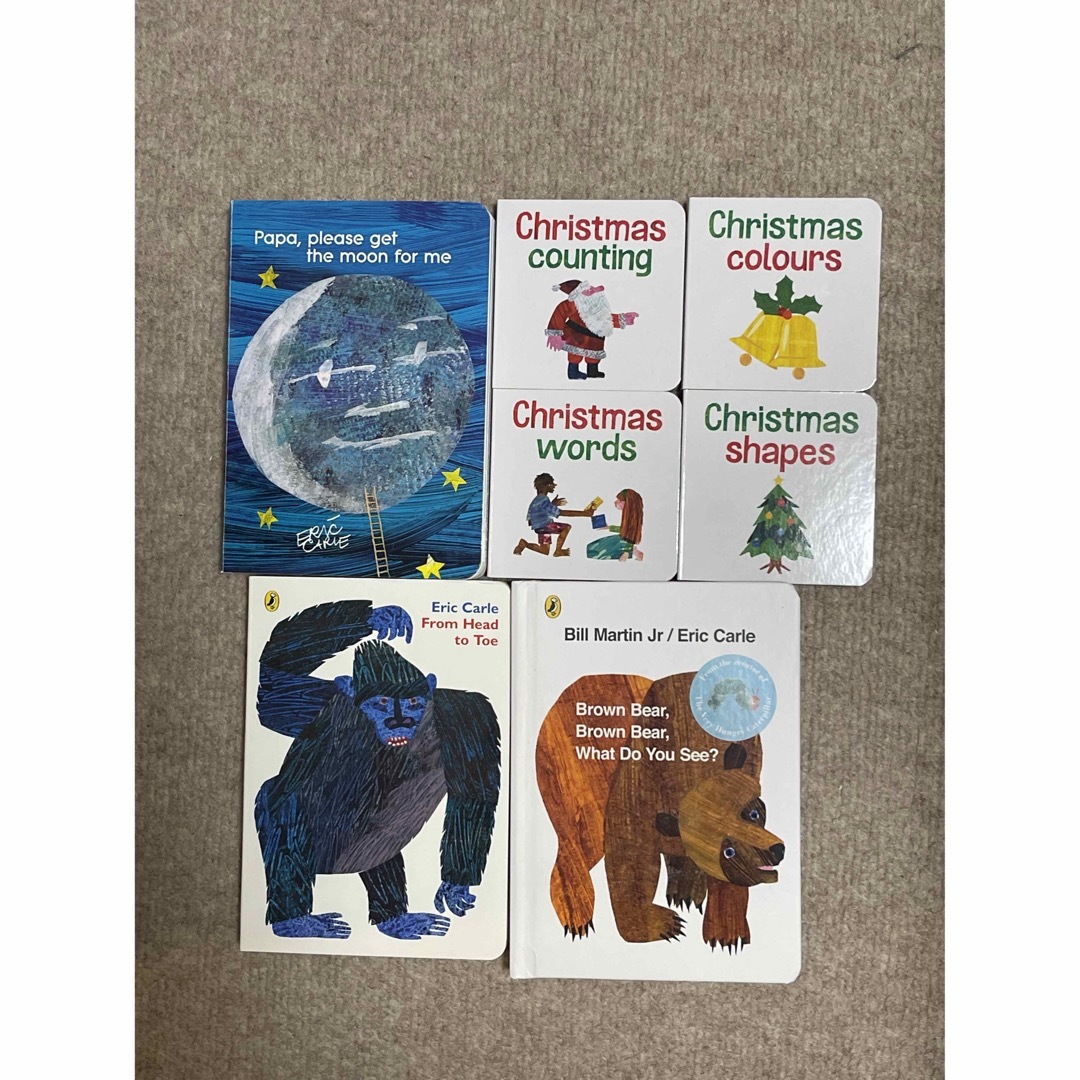 ERIC CARLE(エリックカール)のセール　英語絵本　エリックカール　Brown bear/get the moon エンタメ/ホビーの本(洋書)の商品写真