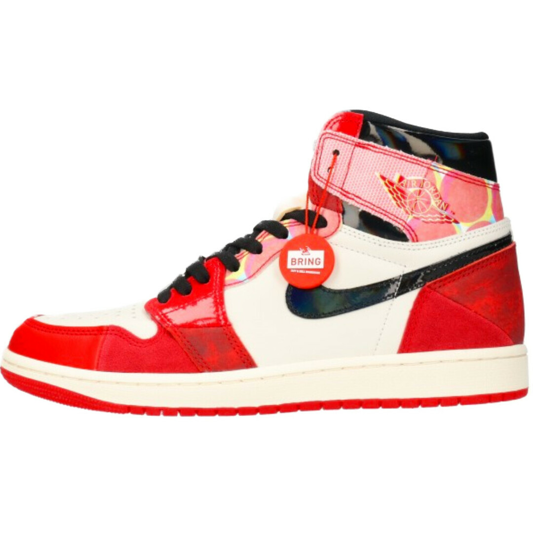 NIKE ナイキ AIR JORDAN 1 RETRO HIGH OG SPIDER-MAN エアジョーダン1 レトロハイ オリジナル スパイダーマン ハイカットスニーカー レッド US9.5/27.5cm DV1748-601