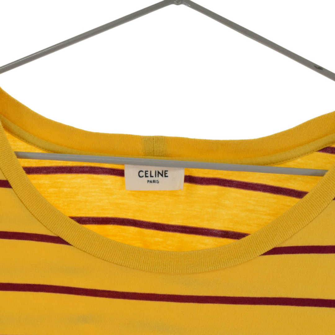 セリーヌCELINE 20SS バイカラーフロッキー Tシャツ