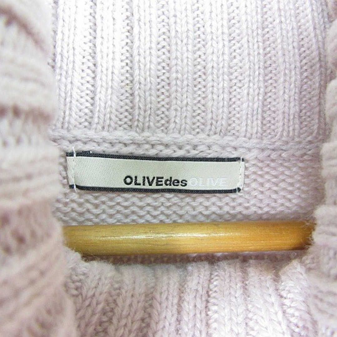 OLIVEdesOLIVE(オリーブデオリーブ)のオリーブデオリーブ OLIVE des OLIVE ニット ワンピース 膝丈 レディースのワンピース(ひざ丈ワンピース)の商品写真