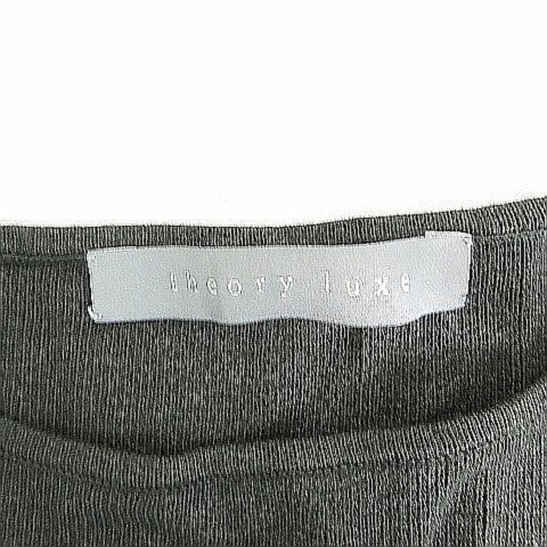 Theory luxe - theory luxe ニット ワンピース 五分袖 ミモレ丈