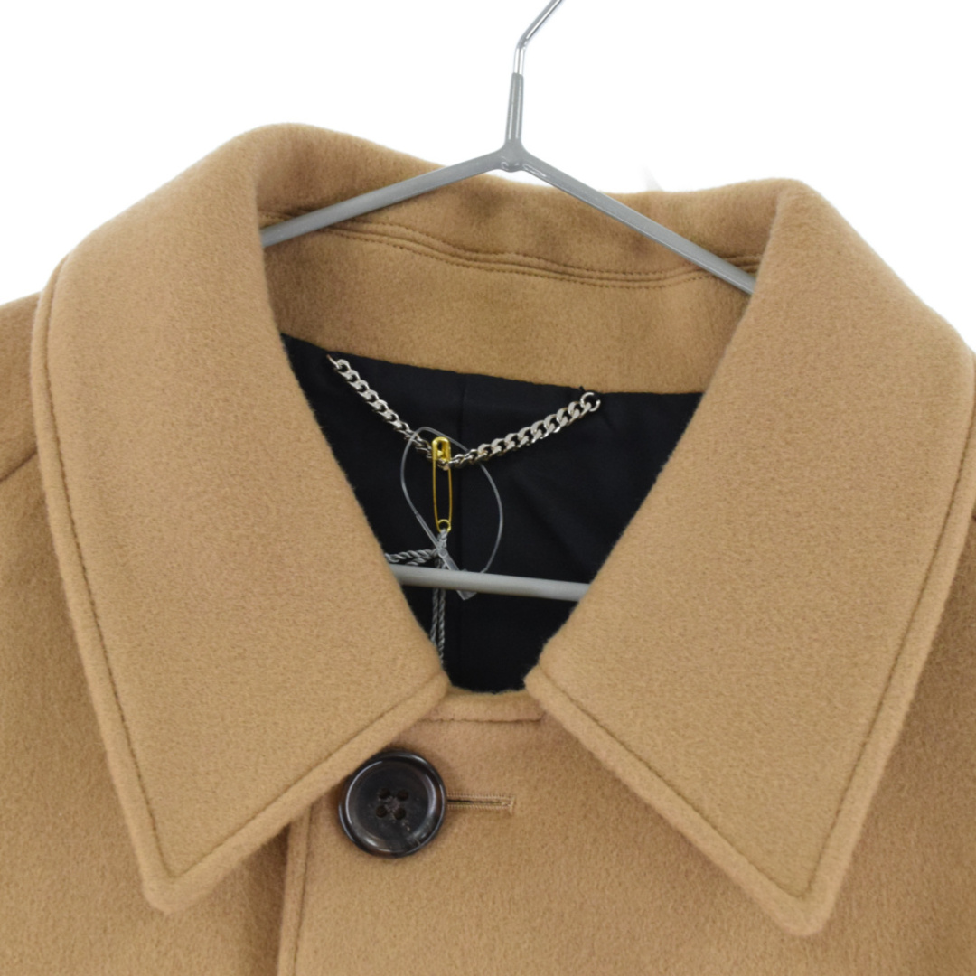 WACKO MARIA ワコマリア 22AW BAL COLLAR COAT/TYPE-3 カシミア混 ステンカラーコート ベージュ 22FW-WMO-CO03 4