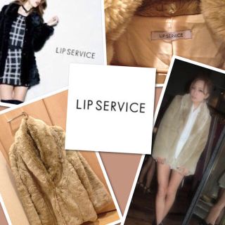 リップサービス(LIP SERVICE)のLIP SERVICEファーコート(毛皮/ファーコート)