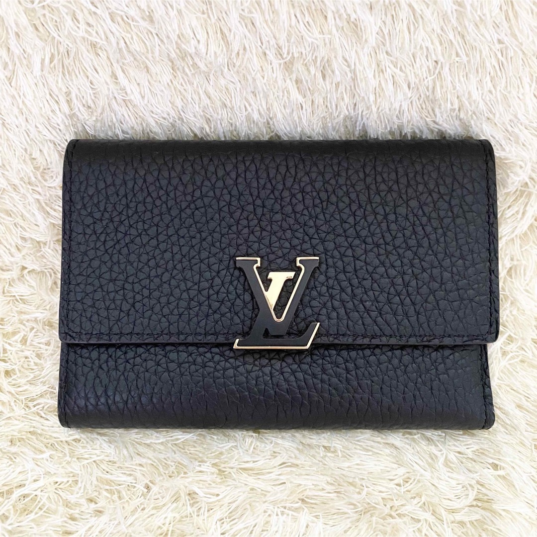 LOUIS VUITTON(ルイヴィトン)の未使用に近い✨新型RFID搭載  LOUIS VUITTON カプシーヌ 財布 レディースのファッション小物(財布)の商品写真