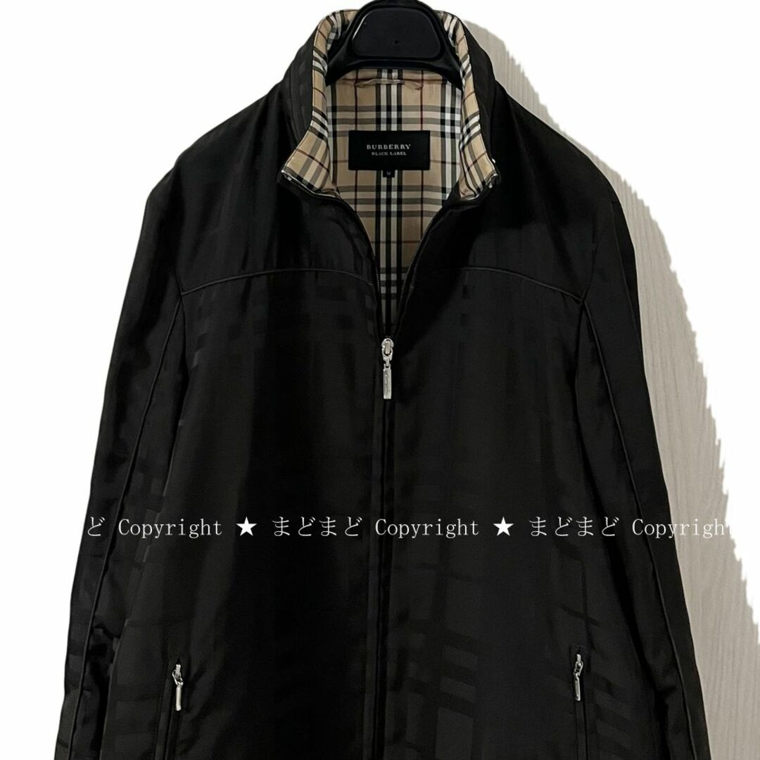 BURBERRY BLACK LABEL - バーバリーブラックレーベル シャドーチェック BURBERRY BLACK LABEL - バーバリーブラックレーベル シャドーチェック