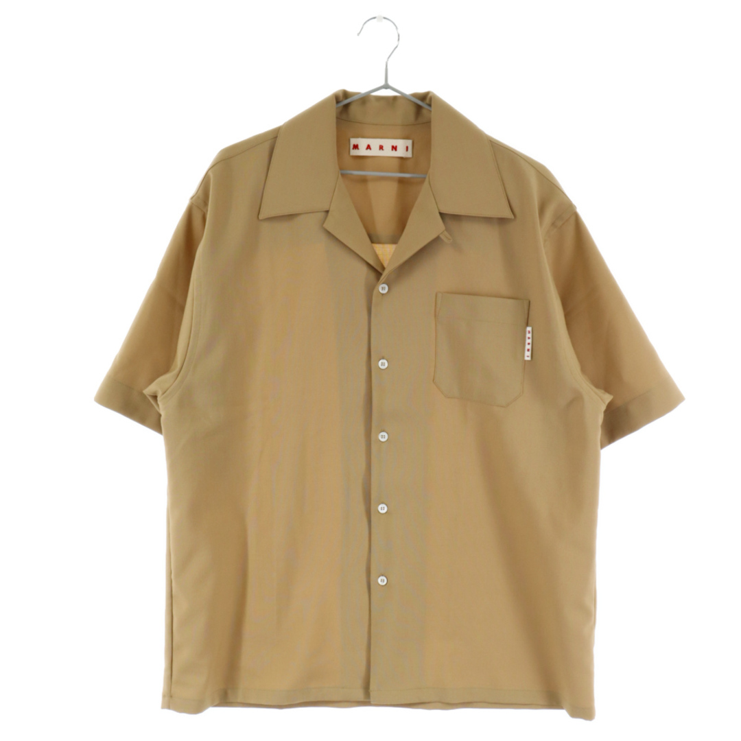Marni - MARNI マルニ 23SS ウールトロピカルオープンカラーシャツ