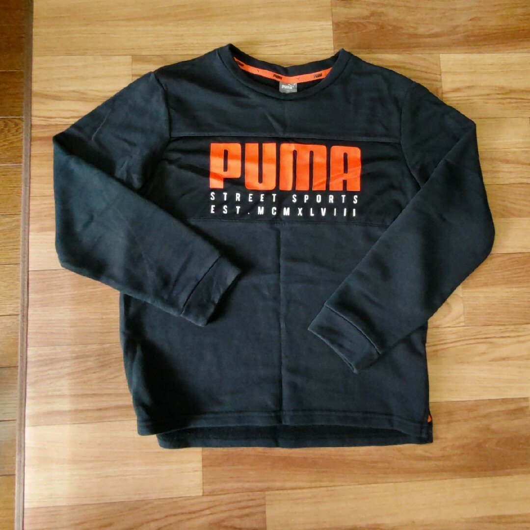 PUMA(プーマ)のプーマ　キッズトレーナー　160 キッズ/ベビー/マタニティのキッズ服男の子用(90cm~)(Tシャツ/カットソー)の商品写真