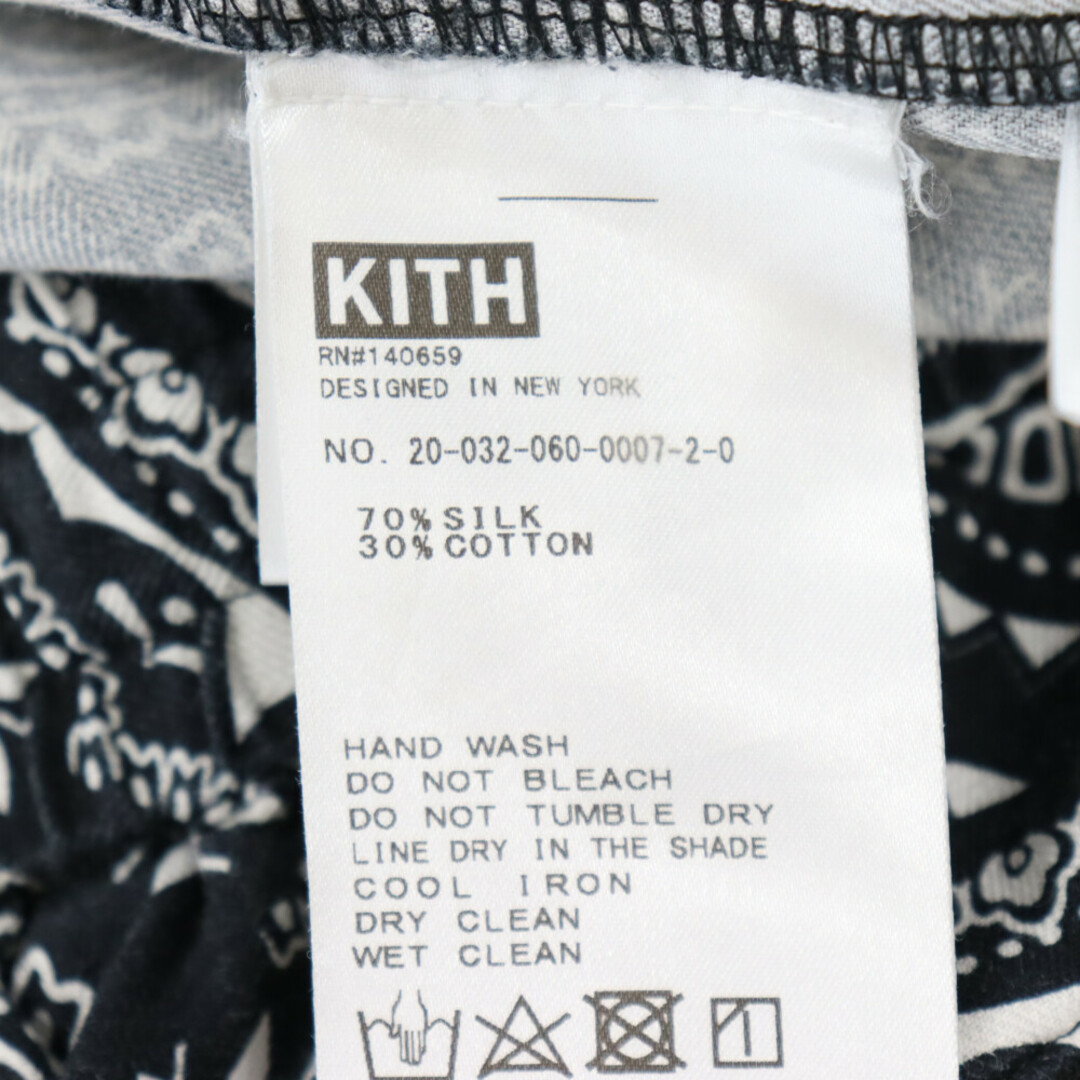 KITH キス 20SS HARDAWAY SILK COTTON シルク 総柄ショーツ ショート