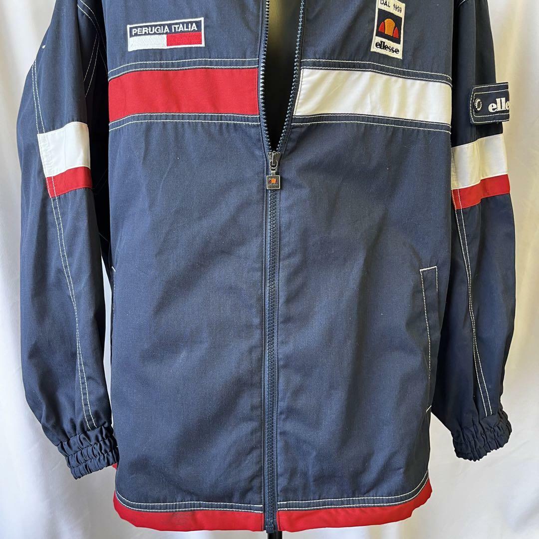 ellesse(エレッセ)のメンズ 古着 ビンテージ 90年代 アウター ブルゾン スポーツジャケット S メンズのジャケット/アウター(ブルゾン)の商品写真