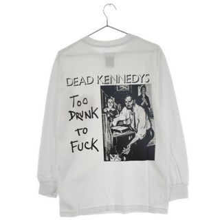 ワコマリア(WACKO MARIA)のWACKO MARIA ワコマリア 23AW DEAD KENNEDYS LONG SLEEVE T-SHIRT デッドケネディーズ ロングスリーブTシャツ ホワイト 長袖Tシャツ(Tシャツ/カットソー(七分/長袖))