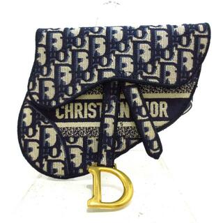 未使用 展示品 クリスチャン ディオール Christian Dior オブリーク サドル ベルトポーチ ウエスト バッグ キャンバス レザー VLP 90208113