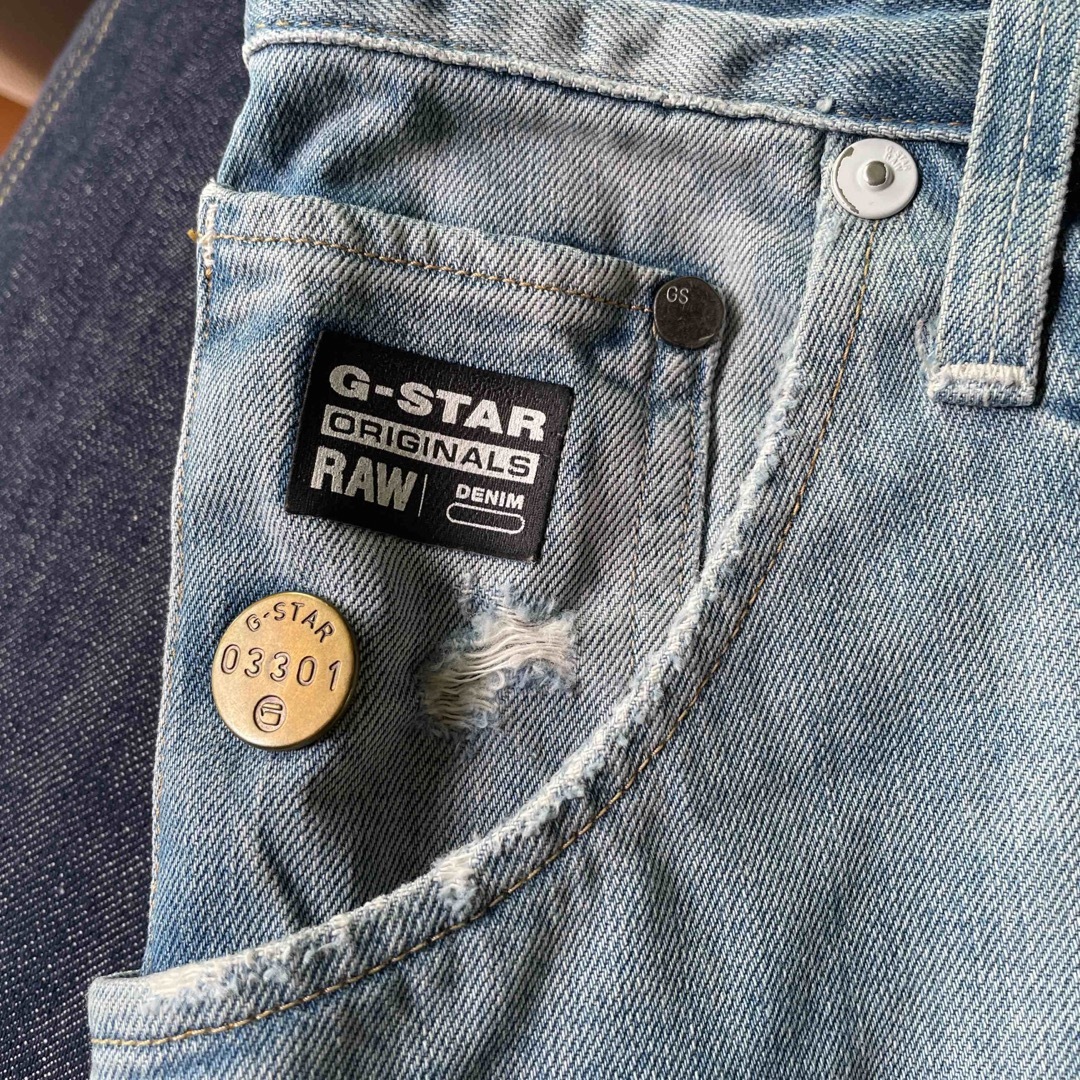 G-STAR RAW(ジースター)のG-STARRAWダメージデニム美品♡売り尽くし価格 メンズのパンツ(デニム/ジーンズ)の商品写真