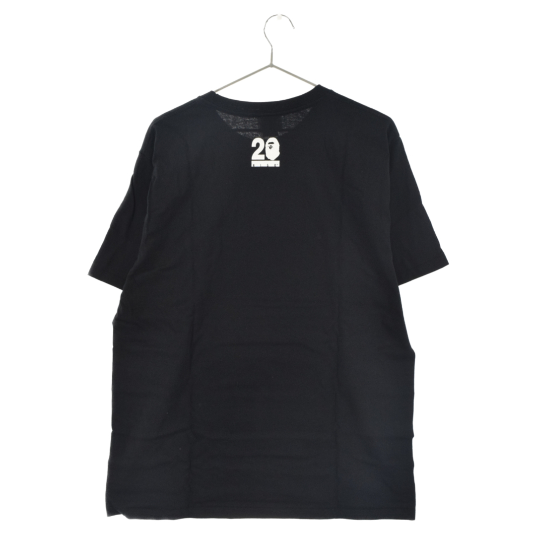 A BATHING APE(アベイシングエイプ)のA BATHING APE アベイシングエイプ 20周年記念 NIGO TEE 半袖Tシャツ ブラック 1022-110-145 メンズのトップス(Tシャツ/カットソー(半袖/袖なし))の商品写真