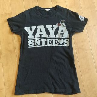 エイティーエイティーズ(88TEES)の88TEES  レディースTシャツ ブラック(Tシャツ(半袖/袖なし))