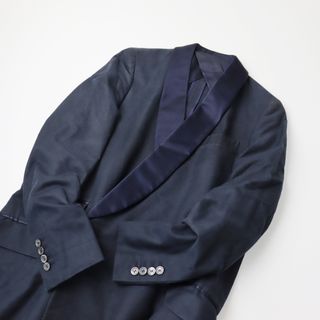 Drawer - ドゥロワー Drawer コットンシルク ショールカラー ロング