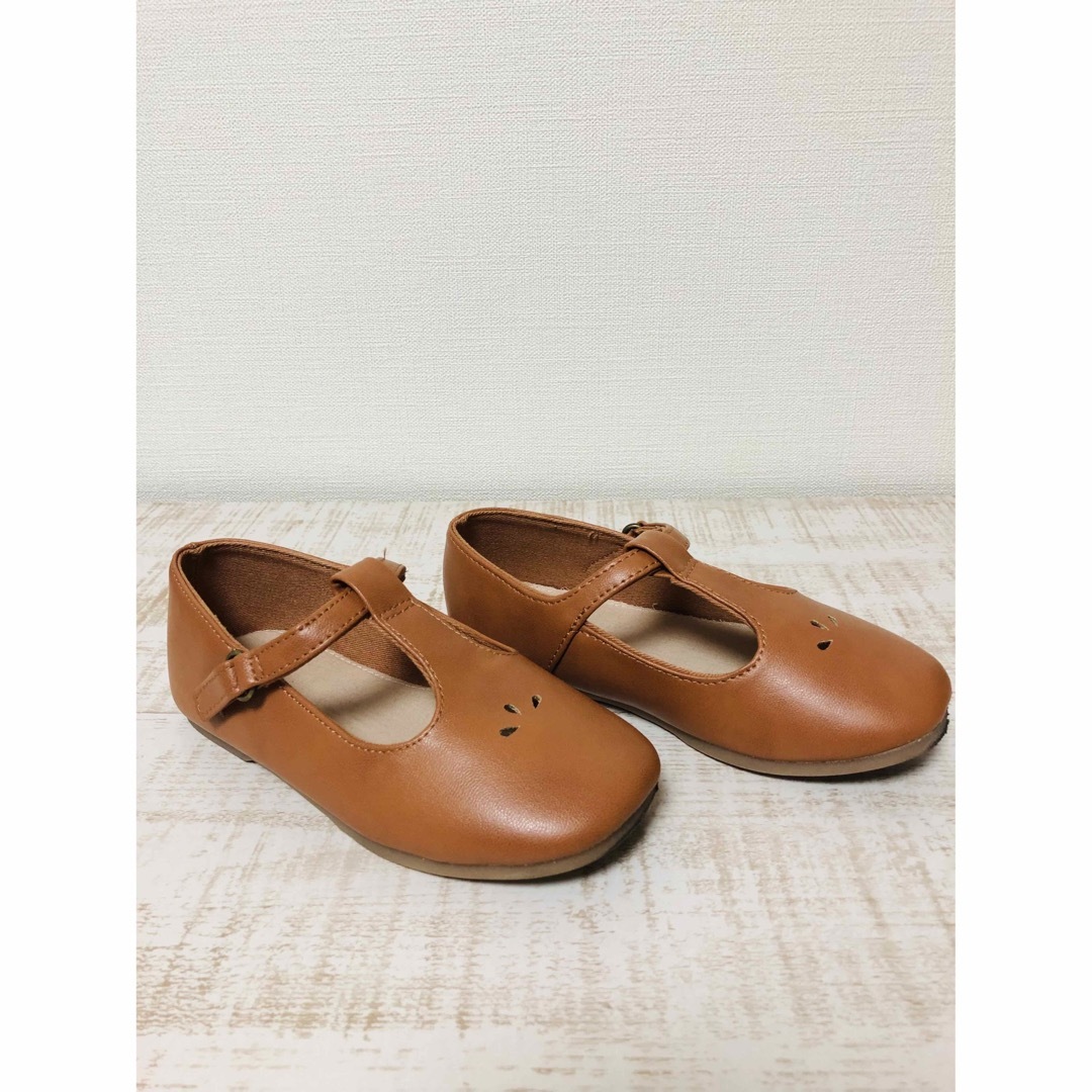 ZARA KIDS(ザラキッズ)のZARA KIDS バックルつきバレリーナシューズ キッズ/ベビー/マタニティのキッズ靴/シューズ(15cm~)(フォーマルシューズ)の商品写真