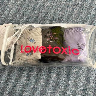 lovetoxic - ラブトキシック ショーツ 3枚セット ポーチ付き160新品未 ...