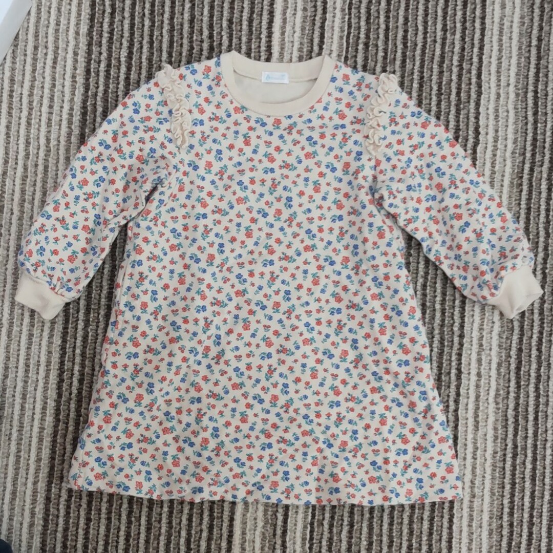 Combi mini(コンビミニ)の【Combi mini】Aラインワンピース（小花） キッズ/ベビー/マタニティのキッズ服女の子用(90cm~)(ワンピース)の商品写真