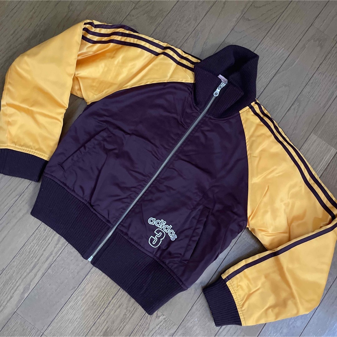 adidas(アディダス)のレア★アディダス　ジャケット　ジャンパー　ブルゾン　ショート丈ブルゾン　L レディースのジャケット/アウター(ブルゾン)の商品写真