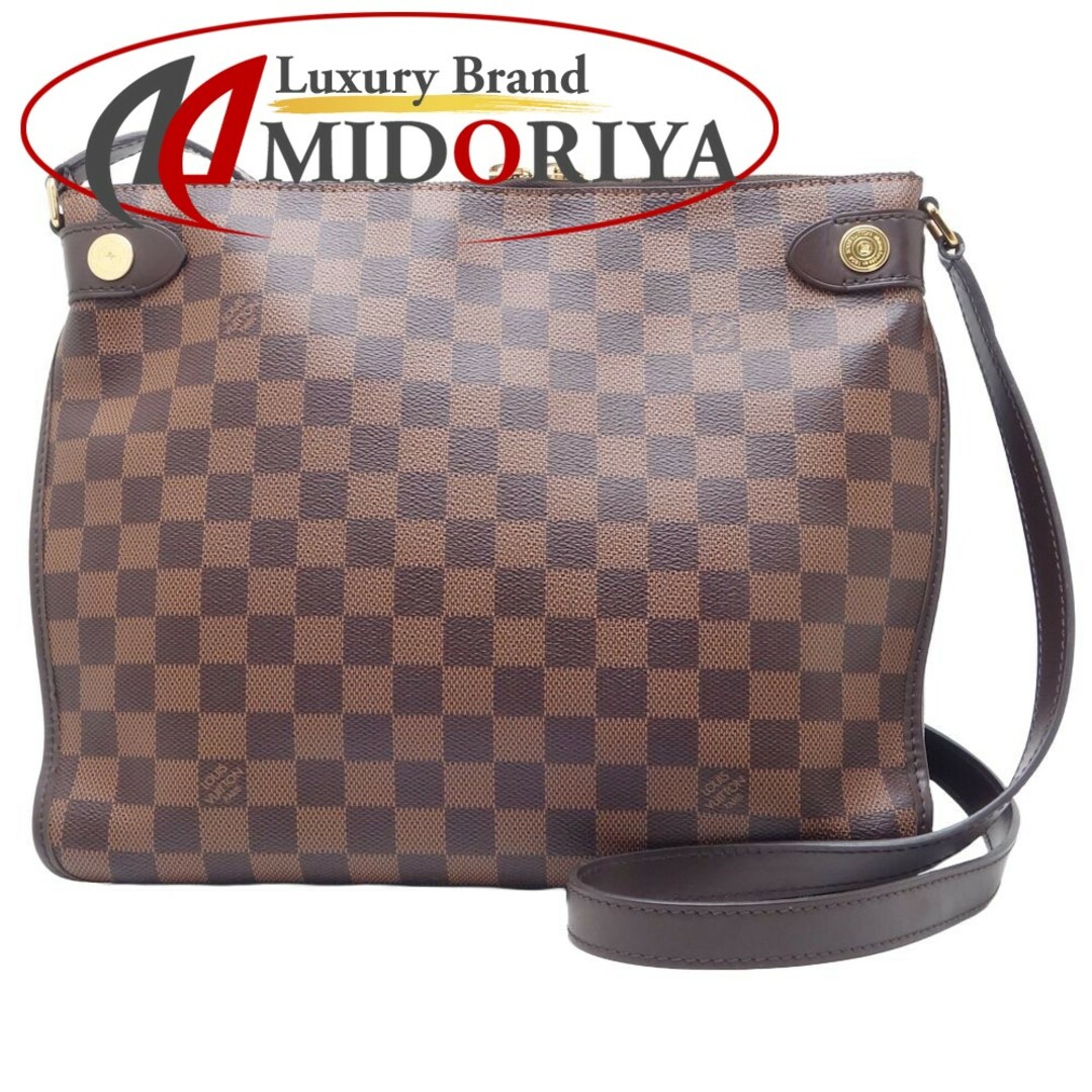 ドゥオモ素材LOUIS VUITTON ルイヴィトン ダミエ ドゥオモ N41425 2Wayバッグ エベヌ/450153