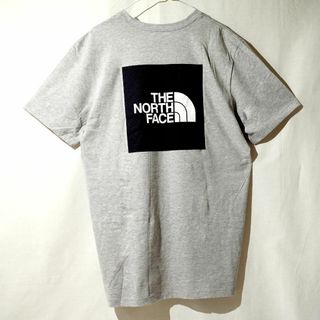 ザノースフェイス(THE NORTH FACE)の[ Sサイズ 相当 ] ボックスロゴ グレー Tシャツ(Tシャツ/カットソー(半袖/袖なし))