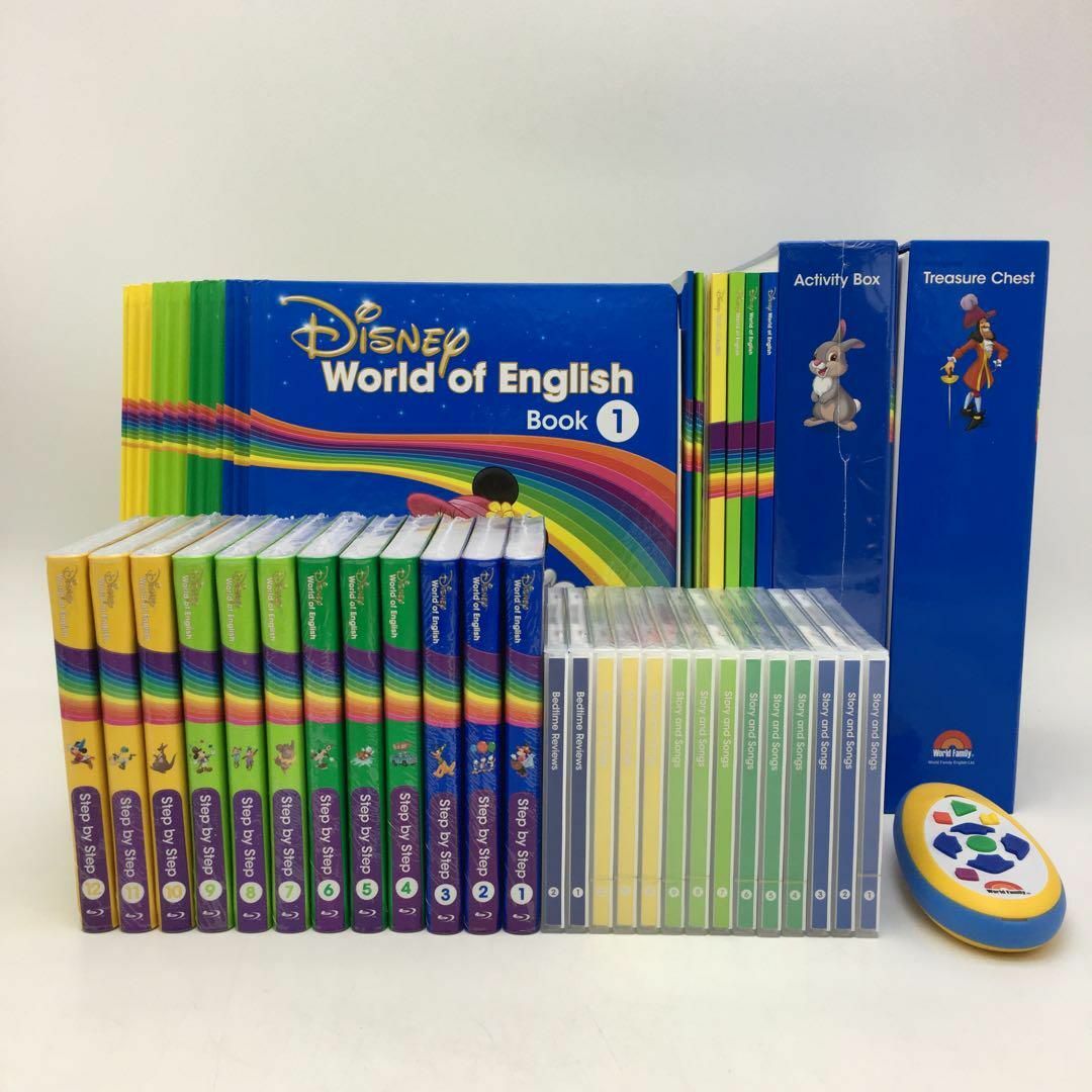 ワールドファミリー ディズニー英語システム メインプログラム CD ガイドブック