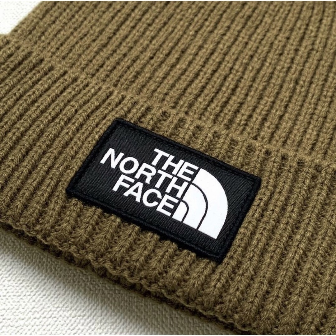 THE NORTH FACE(ザノースフェイス)のノースフェイス ニット帽 ビーニー キャップ カーキ メンズ レディース メンズの帽子(ニット帽/ビーニー)の商品写真