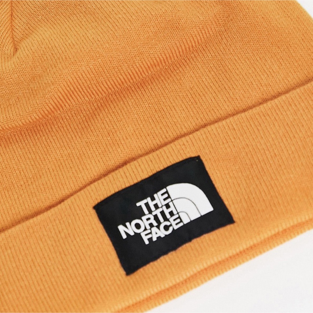 THE NORTH FACE(ザノースフェイス)のノースフェイス  ビーニー ニット帽 ニット オレンジ メンズ レディース メンズの帽子(ニット帽/ビーニー)の商品写真