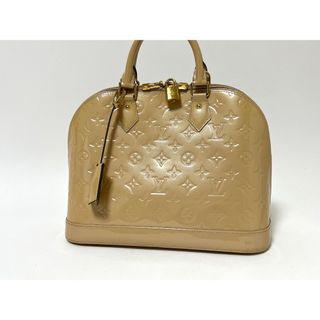 ルイヴィトン(LOUIS VUITTON)のLOUIS VUITTON ルイヴィトン ヴェルニ ローズフロランタン ベージュ デュンヌ アルマPM ハンドバッグ M90170(トートバッグ)