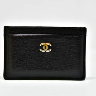 シャネル(CHANEL)の極美品 鑑定済 正規品 CHANEL シャネル ココマーク レザー カードケース(名刺入れ/定期入れ)