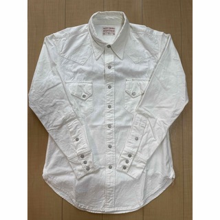 ボンクラ(BONCOURA)のboncoura ウエスタンホワイトシャツ　36(シャツ)