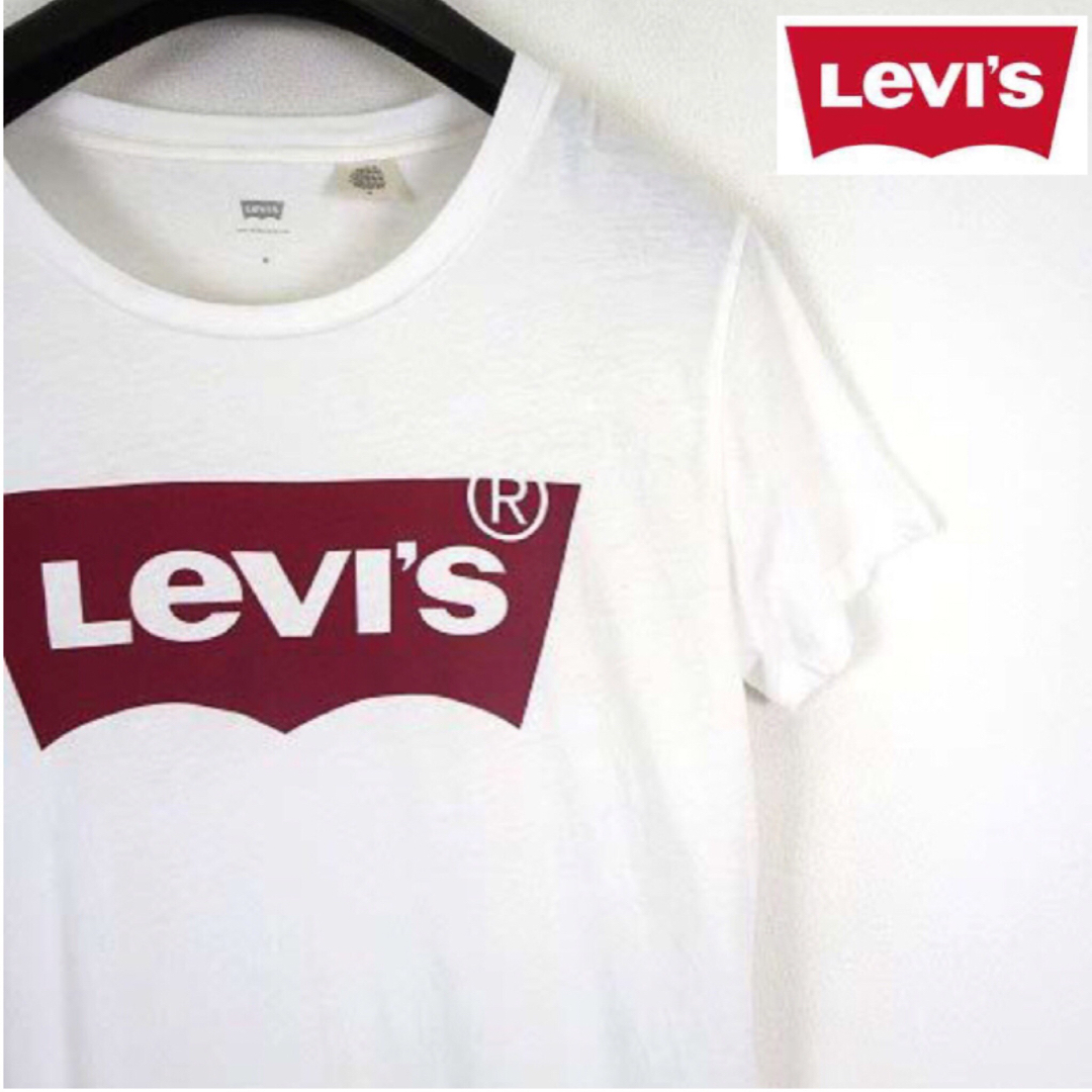 Levi's(リーバイス)のLevi's Tシャツ　リーバイス　半袖　ビックロゴ　白 メンズのトップス(Tシャツ/カットソー(半袖/袖なし))の商品写真