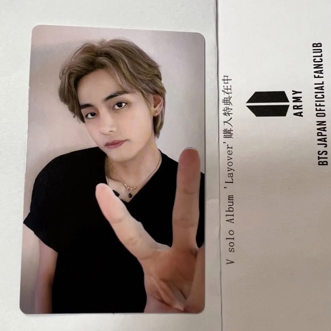 BTS V LAYOVER FANCLUB 特典