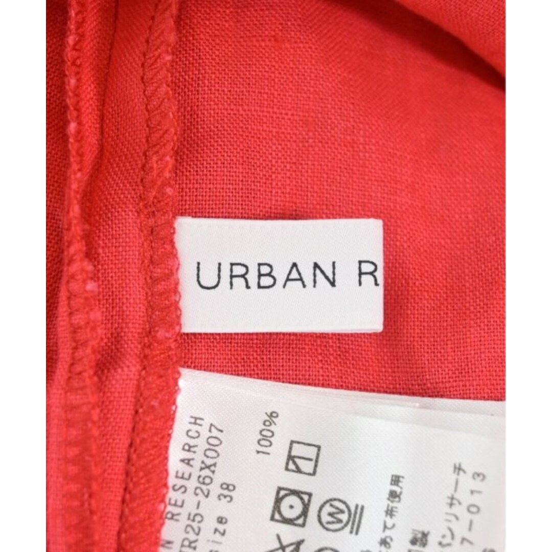 URBAN RESEARCH(アーバンリサーチ)のURBAN RESEARCH シャツワンピース 38(M位) 赤 【古着】【中古】 レディースのワンピース(その他)の商品写真