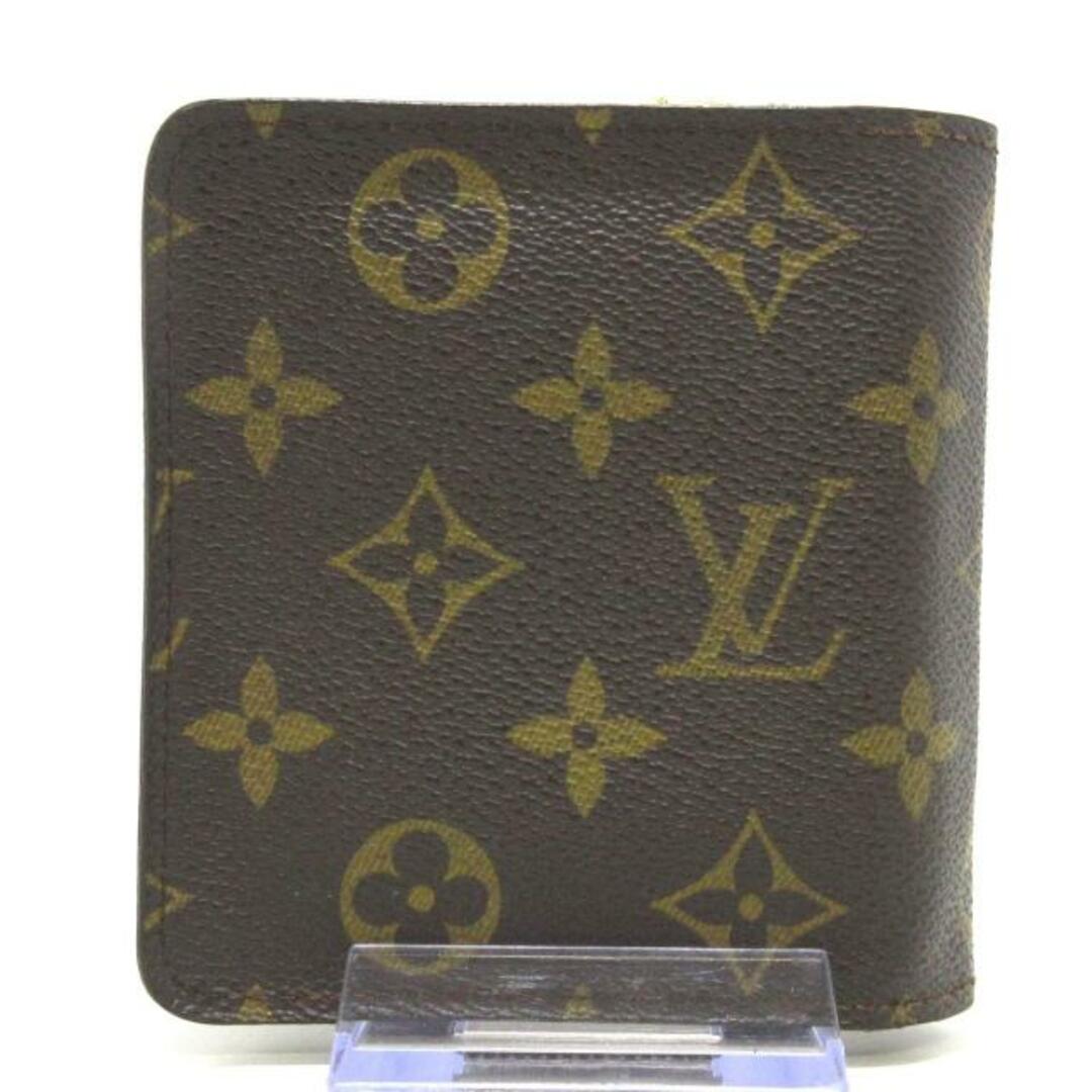 ルイヴィトン LOUISVUITTON モノグラム 二つ折り財布