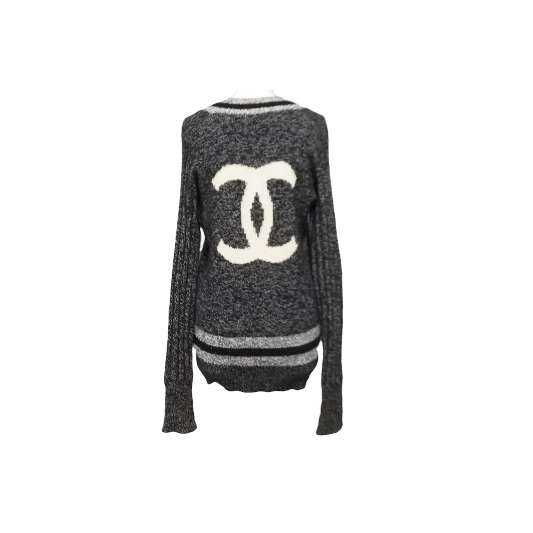 CHANEL - CHANEL シャネル ニット セーター Vネック PO8166W02336 96A