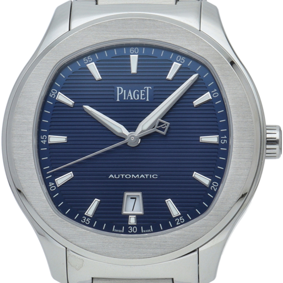 ピアジェ PIAGET ポロ P11268 ブルー文字盤 ステンレススチール ステンレス 自動巻き メンズ 腕時計