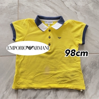 エンポリオアルマーニ(Emporio Armani)の［送料込　訳あり］　98cm アルマーニ　ポロシャツ(Tシャツ/カットソー)