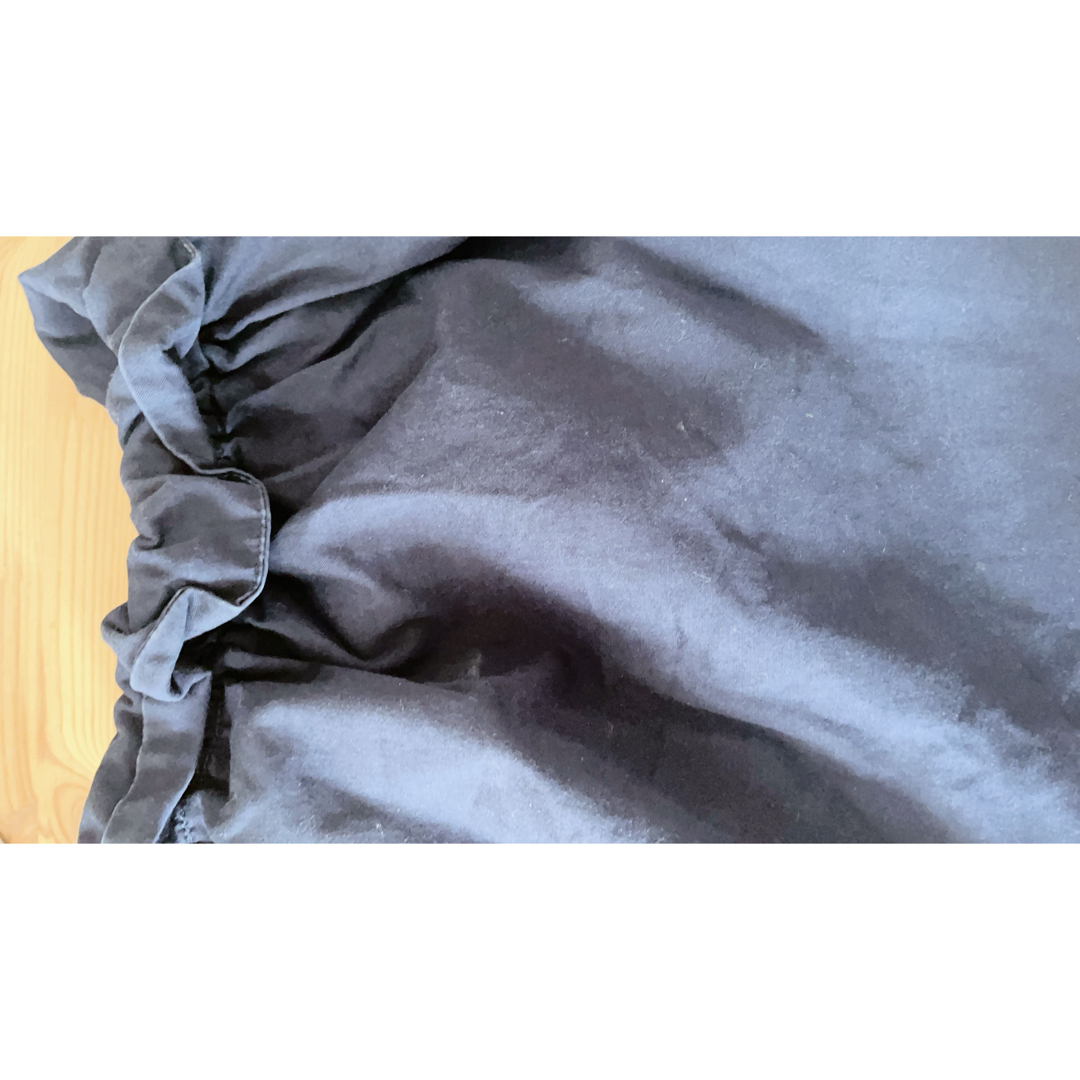 UNIQLO(ユニクロ)の120cmUNIQLOスカート紺色 115〜125 女の子 キッズ/ベビー/マタニティのキッズ服女の子用(90cm~)(スカート)の商品写真