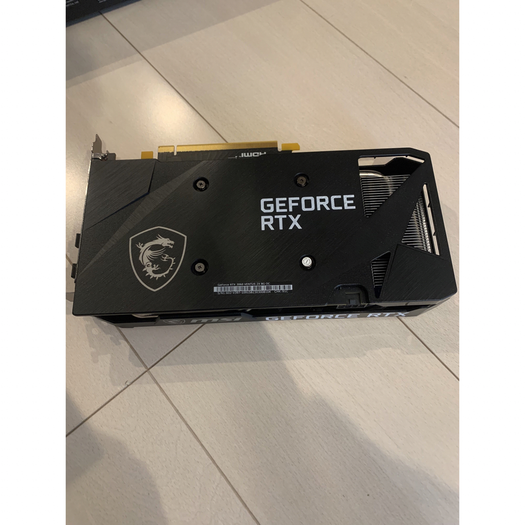 NVIDIA(エヌビディア)のNVIDIA GEFORCE RTX3060（最終値下げ） スマホ/家電/カメラのPC/タブレット(PCパーツ)の商品写真