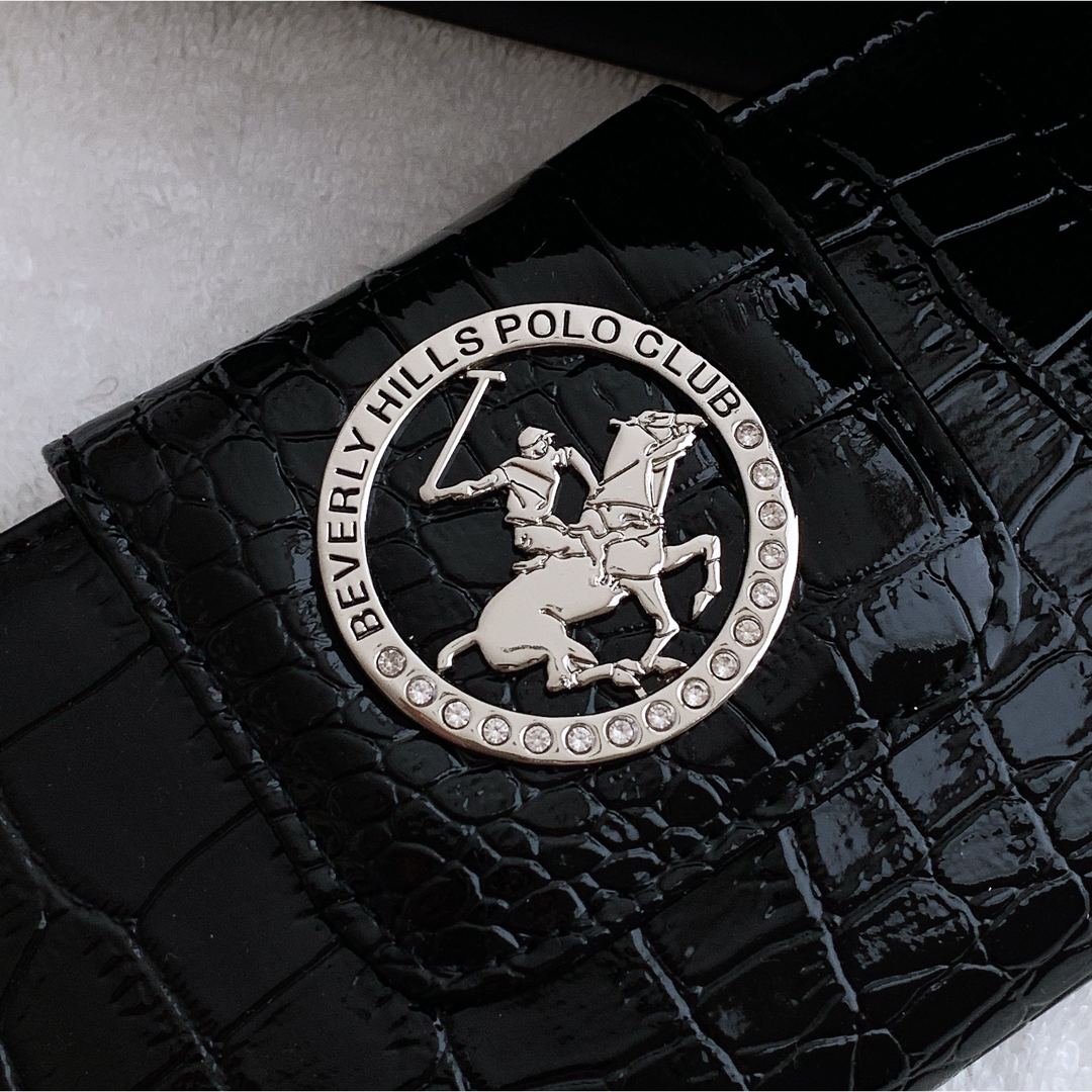 【新品】BHPC ビバリーヒルズポロクラブ レディースロングウォレット 長財布黒