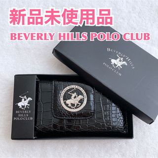 【新品】BHPC ビバリーヒルズポロクラブ レディースロングウォレット 長財布黒