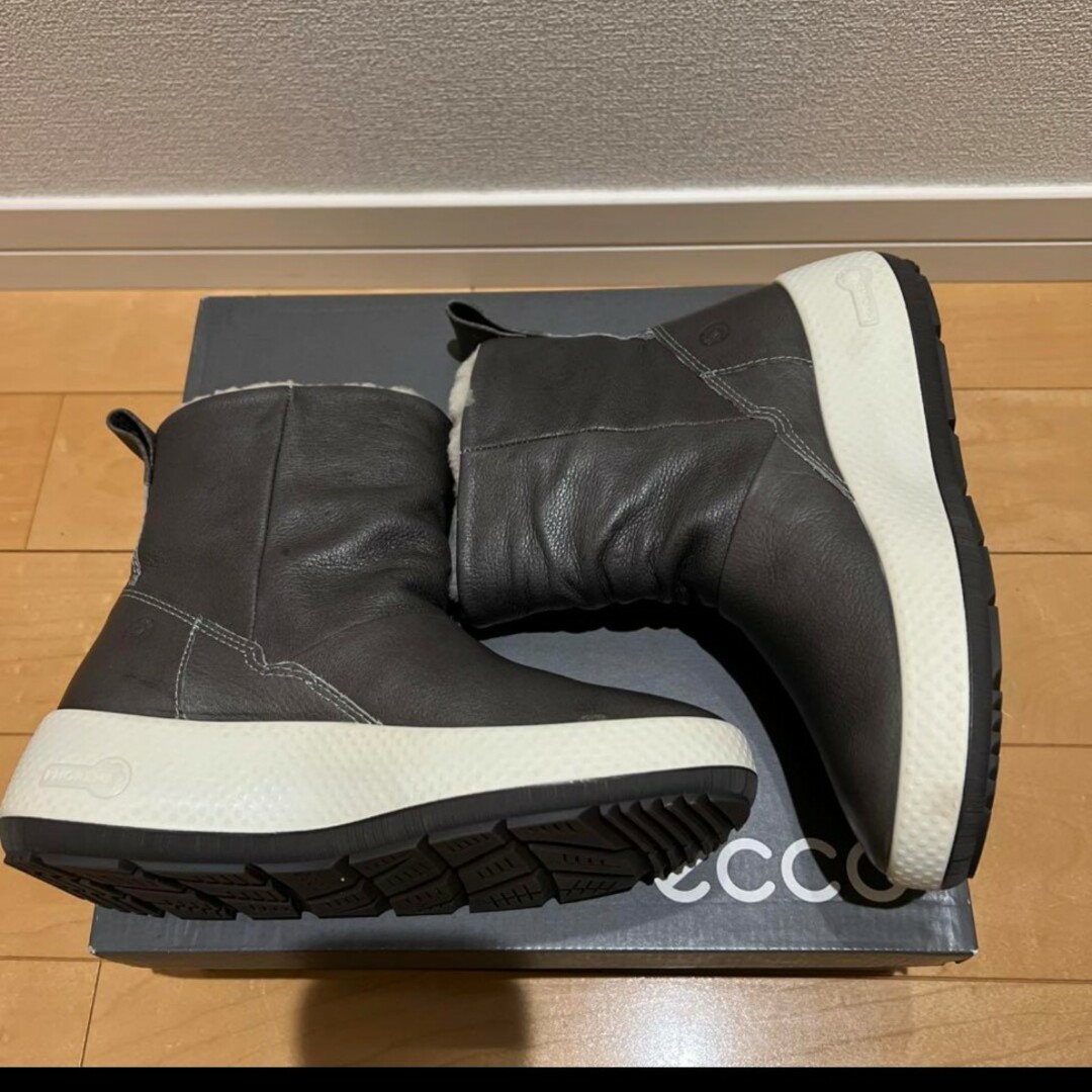 新品❗エコー　ECCO ムートン　ブーツ　ミドルブーツ　ショートブーツ　22.0 3