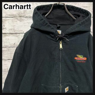 carhartt - 706【人気Lサイズ】カーハート☆企業コラボ刺繍ロゴダック