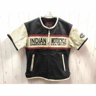 インディアン モーターサイクル Indian ヌバック レザー ジャケット 38