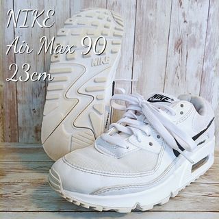 ナイキ(NIKE)の【匿名配送】NIKE　Air Max 90　23cm　ホワイト/ブラック(スニーカー)