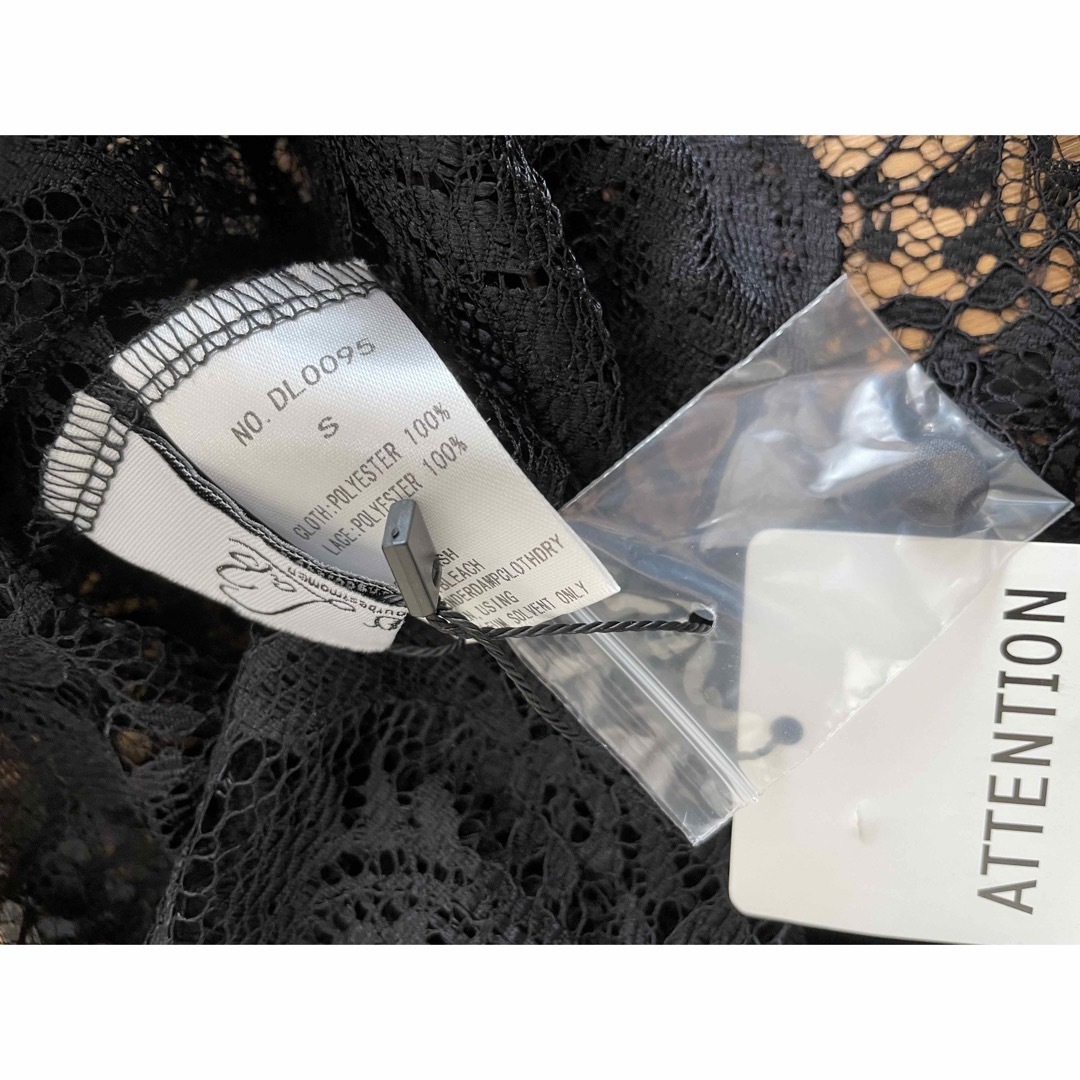 DRESS LAB(ドレスラボ)の【新品】【値下げ中】黒　ドレスラボ　フォーマルワンピース　S レディースのフォーマル/ドレス(ミディアムドレス)の商品写真
